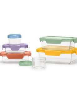 Color Lock® Glass 12pc Mixed Meal Prep Set