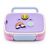 Benni Kids Bento Box with Optional Insulated Food Jar. Ice Pack and Charms